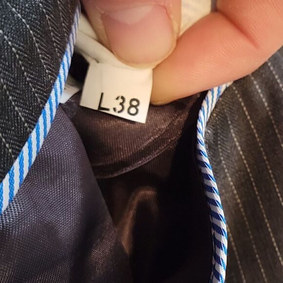 Tommy Hilfiger Gray Pinstripe Suit - Picture 4 of 11